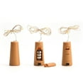 thumbnail image 6 of 3/6/9 Pack 20 LED Wine Bottle Light, Cork Shape Light Bottle Mini String Lighting Copper Wire Light for Christmas Wedding and Party Decoration, 6 of 8