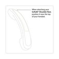 thumbnail image 2 of Softalk Standard Telephone Shoulder Rest, 2-5/8w X 7-1/2d X 2-1/4l, Charcoal | Bundle of 2 Each, 2 of 3