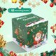 thumbnail image 4 of Juego de Alcancías Navideñas, Caja de Regalo con Forma de Explosión para Dinero, Alcancía Navideña para Tirar de Regalos en Efectivo (Verde, 16 Piezas), 4 of 5