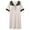 Beige, variant on Xysaqa Nightgowns for Women Lace V Neck Nightshirt Short Sleeve Sleep Shirts for Women Oversized Comfy Sleepwear Soft House Dress M-3X (Built in Bras) Clearance Black