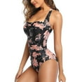 thumbnail image 4 of KDFJPTH Womens One-piece Swimsuits Orange Beachwear XS, 4 of 8