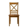 thumbnail image 2 of Jofran Simplicity Solid Wood Classic Cross-Back Dining Chair (Set of 2), 2 of 6