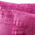 thumbnail image 4 of Home Soft Things Textured Velvet Pillow Covers (Set of 2), - Raspberry Rose - 26" x 26", 4 of 6