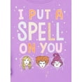 thumbnail image 2 of Disney Hocus Pocus Girls Halloween Fleece Sweatshirt with Glitter, Sizes 4-16, 2 of 3