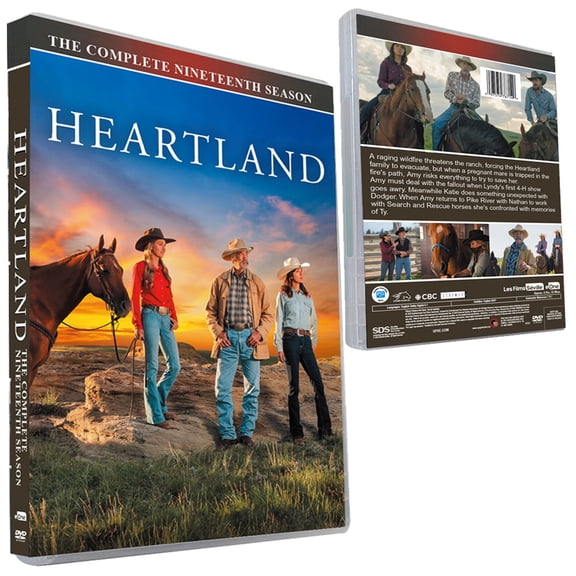Heartland: Season 19 – The Complete Season DVD Box Set (3 Discs, New)
