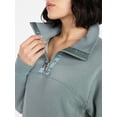 thumbnail image 4 of Avia Women's and Women's Plus Fleece Quarter Zip Pullover, Sizes XS-4X, 4 of 6