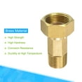 thumbnail image 5 of Uxcell G3/4 Female x G1/2 Male Thread 54mm Brass Pipe Fitting Hex Coupling, 5 of 5