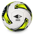 thumbnail image 3 of (8 pack) Umbro Tristar Size 4 Youth and Beginner Soccer Ball, White/Black/Yellow, 3 of 6