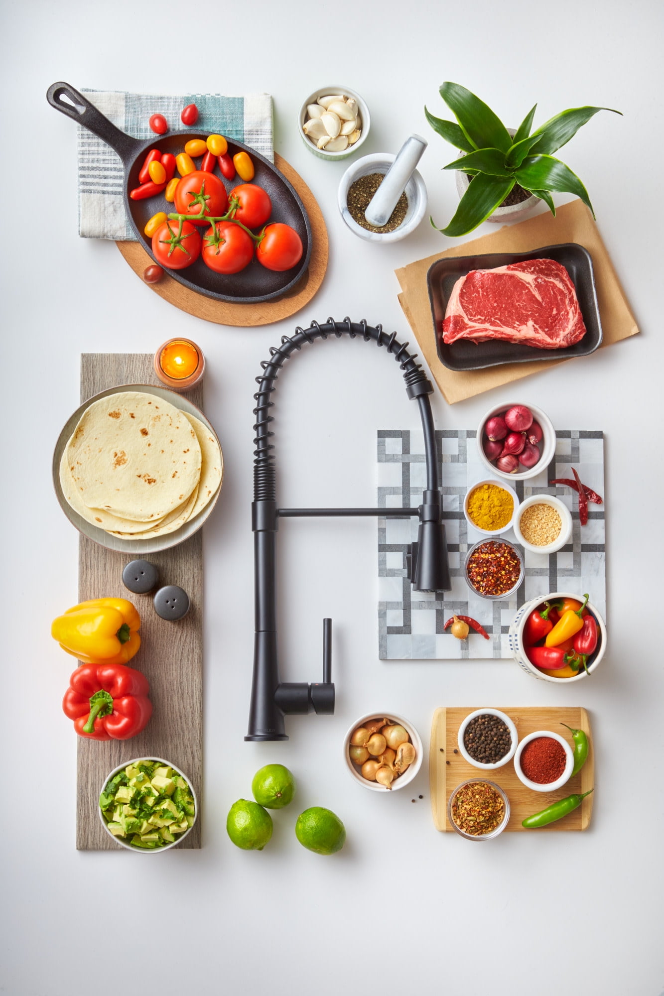 Single-Handle Commerical Kitchen Faucet