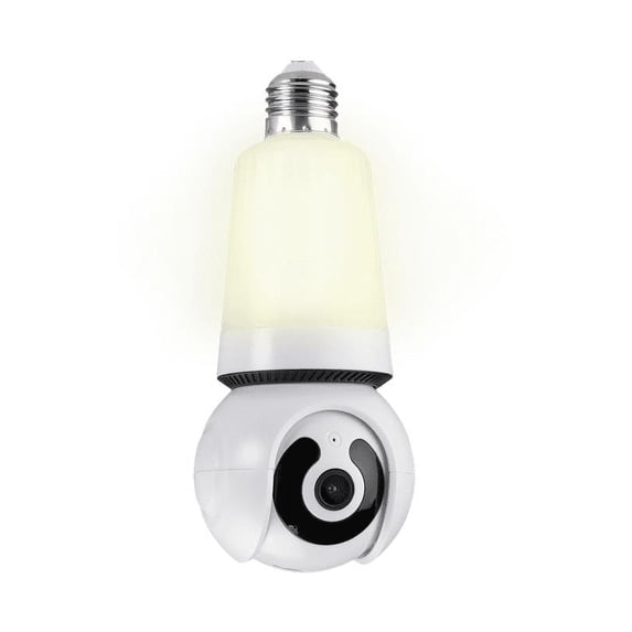 Merkury Innovations, MI-CW107-199W 2K Light Bulb Security Camera ...
