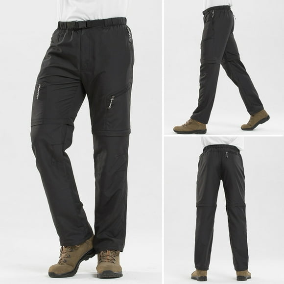 Nuoqisi Men's Convertible Hiking Pants Quick Dry Cargo Pants Lightweight Tactical Pants for Outdoor Fishing Traveling 2026