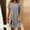 Gray, variant on Byworldtasic Women's 2026 T Shirt Dress Summer Casual Flowy Short Sleeve Ruched Waistline Round Neck Going Out Dress