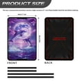 thumbnail image 3 of Yuyamidu Dolphin RV Door Window Shade Cover Decorative Cover Foldable RV Blackout UV Rays Protection Travel Trailer Door Blackout Window Shade, Purple, 3 of 7