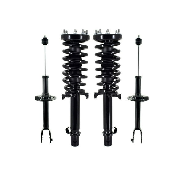 Set 4 Front Quick Complete Strut-Coil Spring-Rear Strut For 2010 2011 Honda Accord Crosstour