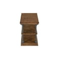 thumbnail image 5 of Larson Modern Industrial Solid Wood Chairside End Table with Storage, 5 of 12