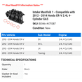 thumbnail image 2 of Intake Manifold 1 - Compatible with 2012 - 2014 Honda CR-V 2.4L 4-Cylinder GAS - Autopart Premium, 2 of 2