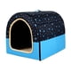 thumbnail image 2 of Productos para mascotas de perrera cálida de invierno Nido para mascotas de tamaño mediano Casa para perros cerrada extraíble y lavable Nido de peluche Impermeable de doble propósito, 2 of 2