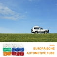 thumbnail image 4 of Fusibles para autos Torpedo, paquete de 200 fusibles continentales con caja de almacenamiento de plástico, fusibles cerámicos mixtos para autos europeos de estilo antiguo (mixtos 5A, 8A,, 4 of 7