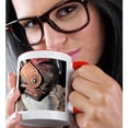 thumbnail image 2 of 3drose, Cowboy Boot, 11oz Two-tone Red Mug, 2 of 6