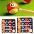 thumbnail image 4 of 25mm/32mm/38mm Children Mini Billiard Table Balls Set Small Resin Pool Cue Balls, 4 of 17
