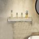 thumbnail image 5 of Estante de almacenamiento de pared para baño | Instalación transparente sin punzones | Organizador de ABS de pared | Estante de ducha con ganchos | Resistente a la corrosión Impermeable |, 5 of 7