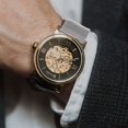 thumbnail image 5 of Correa de reloj de malla de acero inoxidable ZHAOCHENG 20 mm plata, 5 of 5