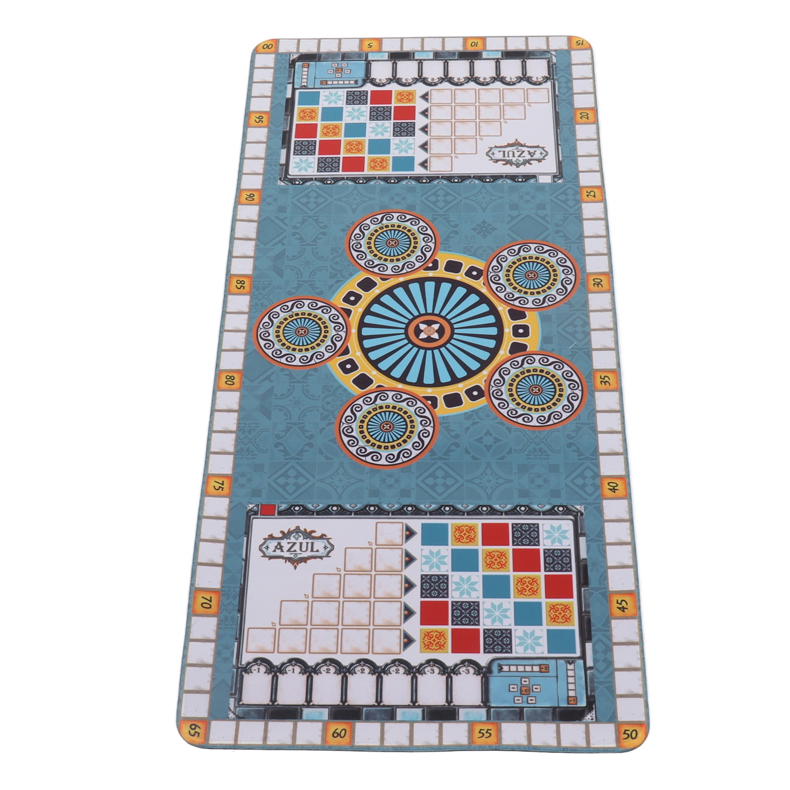 Card Game Mat, Foldable Board Game Mat Wide Applicability Reduce Noise  For Poker For Board Game
