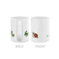 thumbnail image 3 of WIRESTER 11oz 325ml Ceramic Tea Cup Coffee Mug With Handgrip For Gift, Birthday, Anniversary, Christmas - Garden Insect Friends, 3 of 7