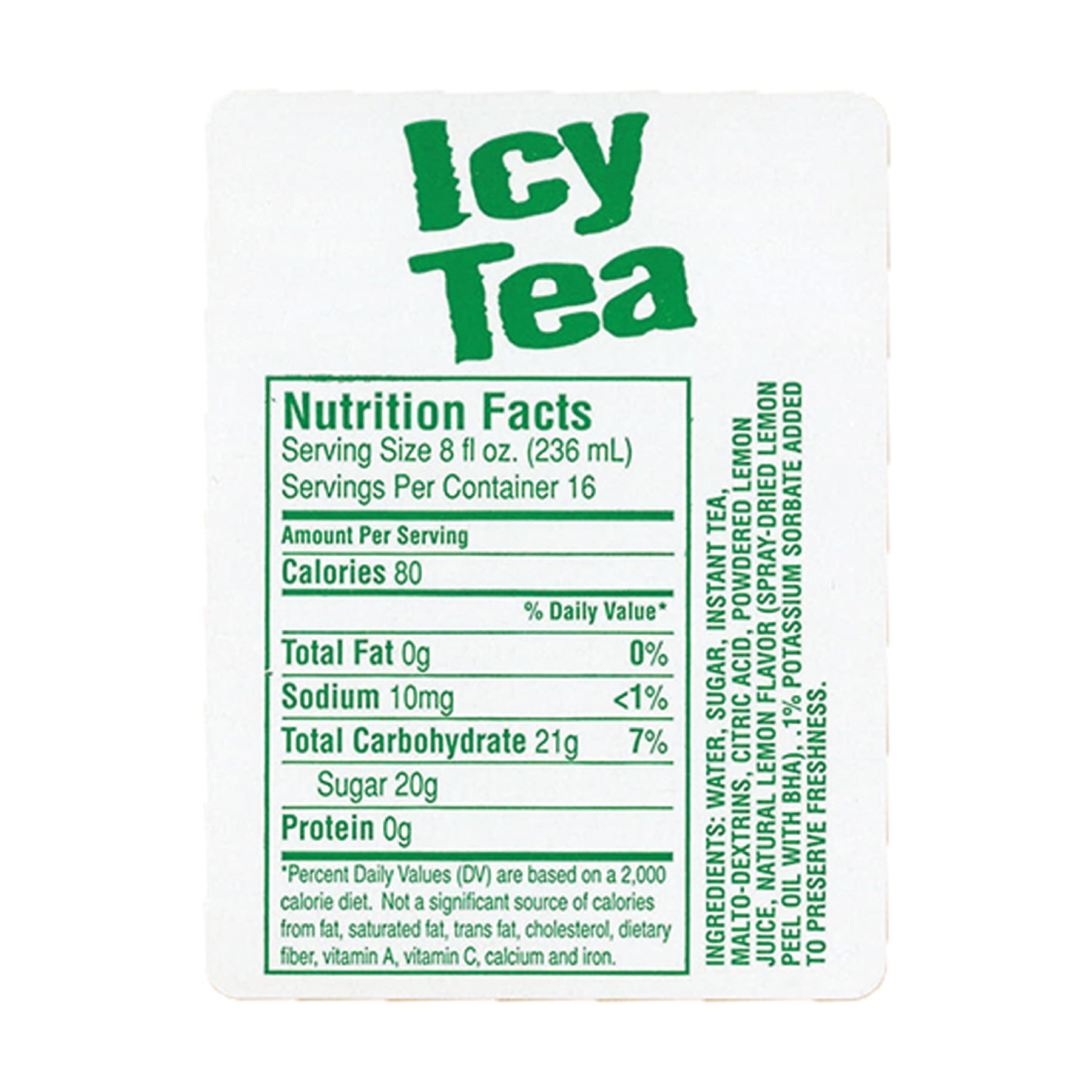 Clover Farms Icy Tea, 1 Pint
