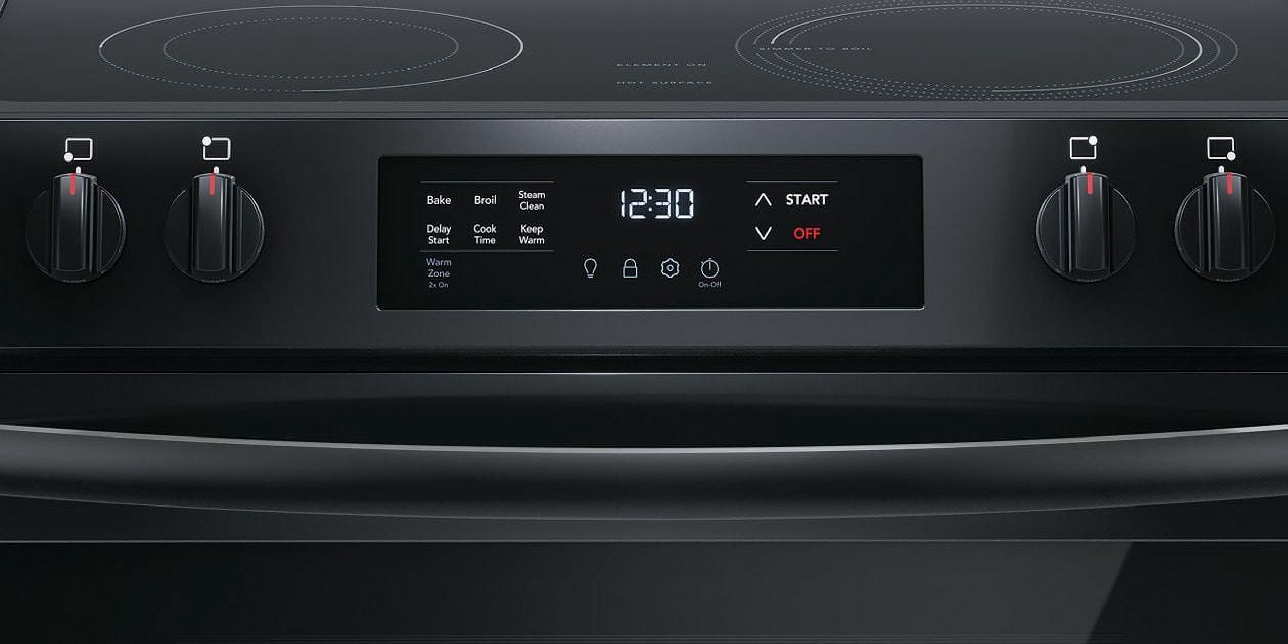 Frigidaire 30" Electric Range with Steam Clean
