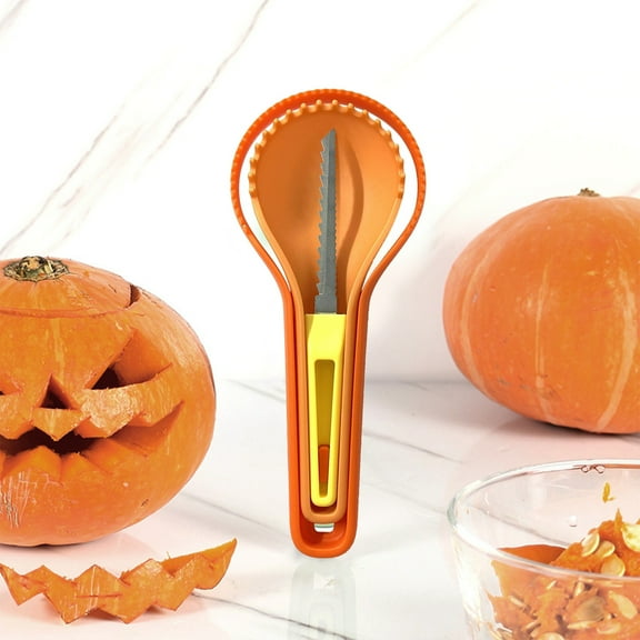 YIMWNYI Pumpkin Carving Set, Heavy Duty Stainless Steel Tools, Easy to Use for Halloween, Versatile Decoration Tool, Perfect for Fall Festivities, Durable Carving Kit