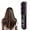 Black, variant on Go Brush Pro, 2026 Upgraded Go Brush Pro, Portable Straightener Brushs for Travel, with LCD Temperature Display, Fast Heating Cordless Mini Hair Brushs, Portable Hair Straightener (Black)