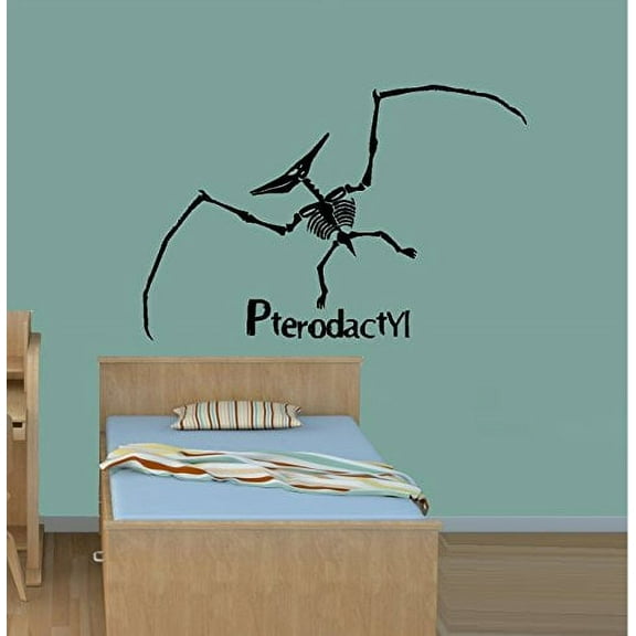 Decal ~ Pterodactyl Dinosaur #3 ~ WALL DECAL 20" X 30"