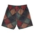 thumbnail image 7 of FORMRS Boys Swim Trunks Quick Dry Mesh Liner Boardshorts Sizes XS-XL, Red Tartan Pattern, 7 of 7
