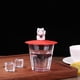 thumbnail image 5 of Funda de Silicona Antipolvo JShteea para Tazas Frías y Calientes Gato Caicai, 5 of 8