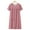 1274#White, variant on Clearance Women's Cotton Nightgown Sleepwear Short Sleeves Nightshirt Casual Print Sleepdress Loose Comfy Pajama