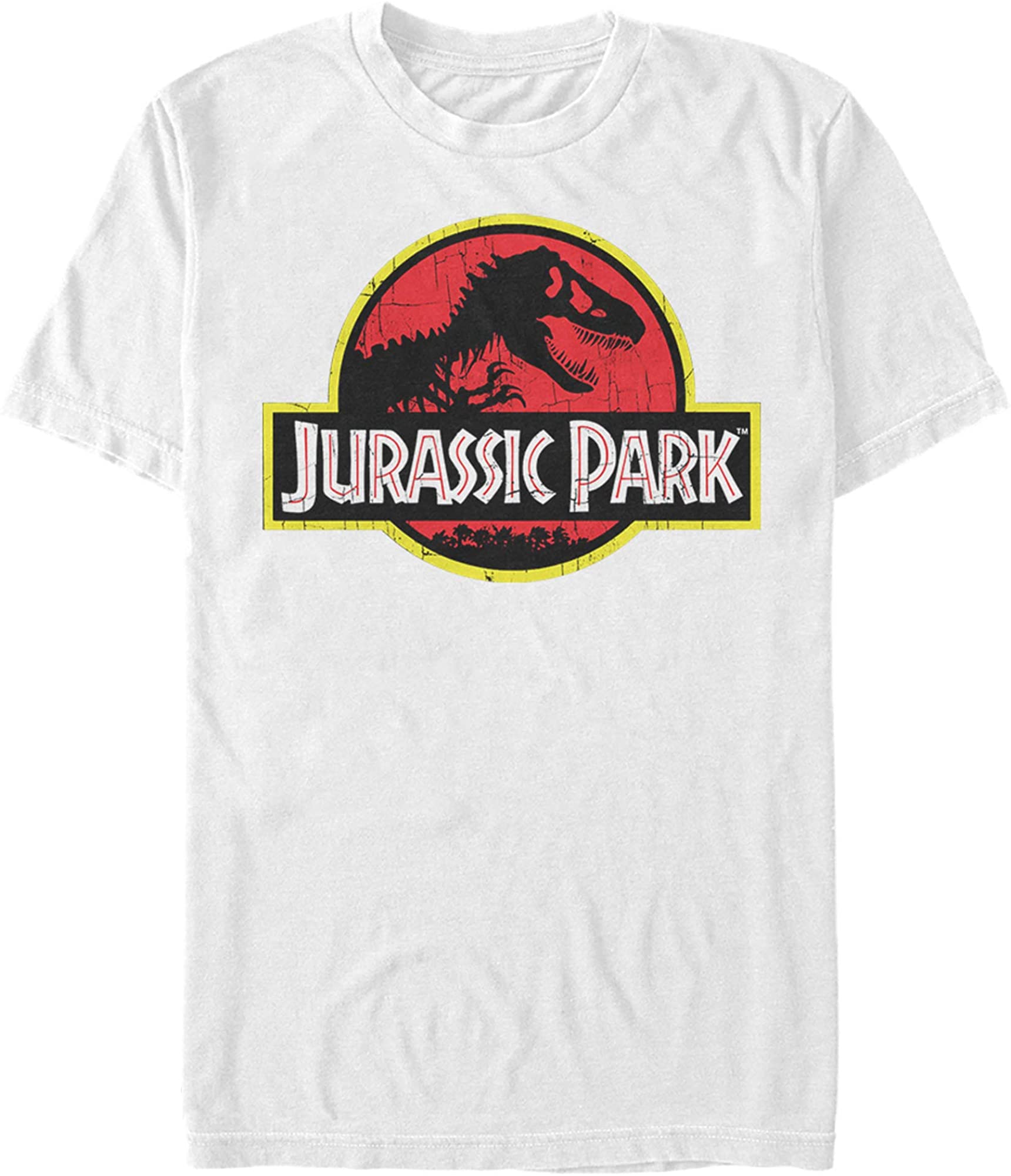Mens Jurassic Park T Rex Logo T-Shirt 