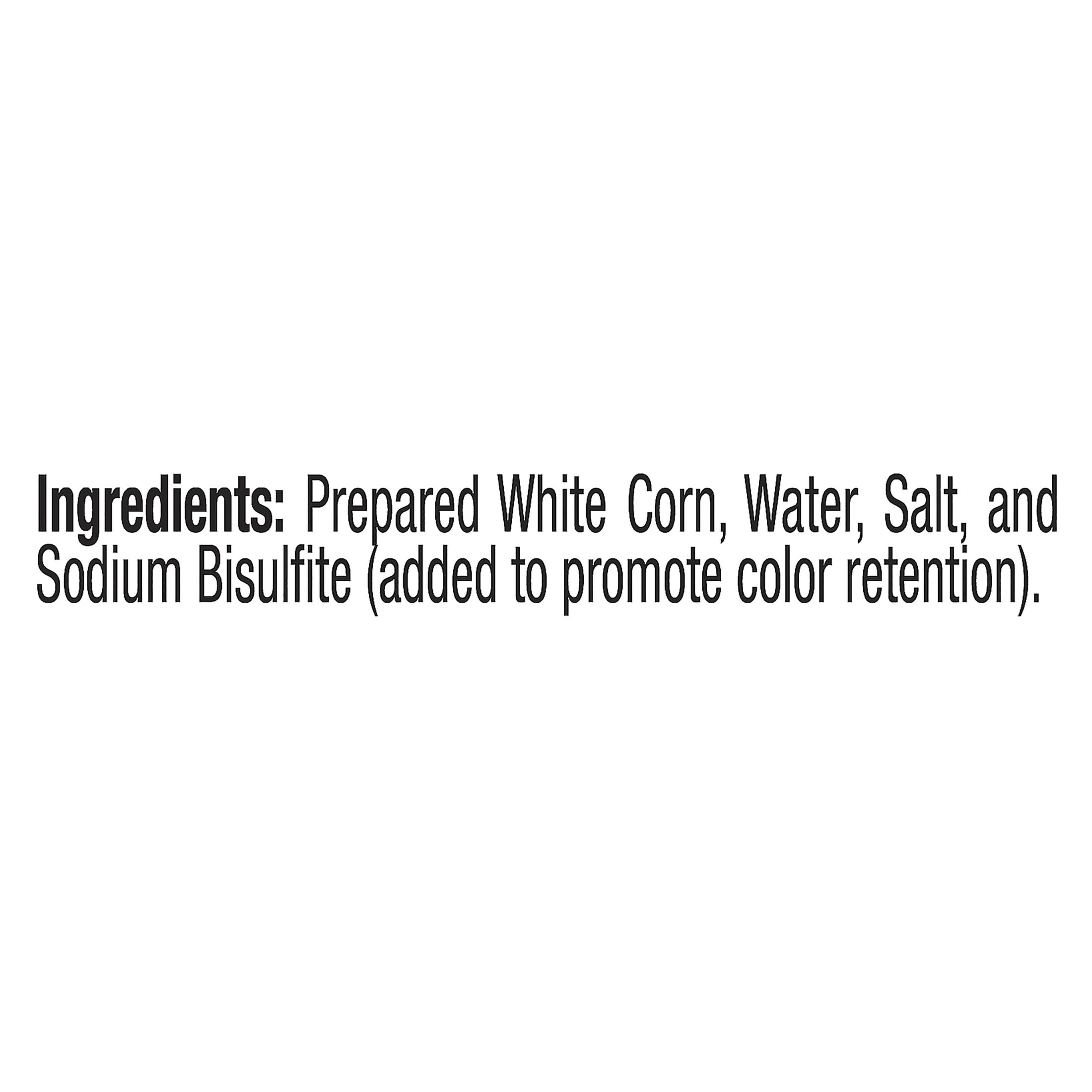 Juanita’s Foods White Hominy, 110 oz, Can
