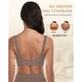 thumbnail image 6 of Full Coverage Bra for Women Back Smoothing Seamless Comfortable Bralette Padded Wireless Support Bra, 6 of 7