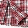 thumbnail image 4 of Lmnyox Button Down Shirt for Men Long Sleeve Collared Plaid Print Shirts with Pocket Casual Cotton Shirts for Work, 4 of 6