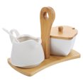 thumbnail image 3 of FUTUREORYY Cream Jug and Sugar Bowl Set for Kitchen Decor with Simple Design 1 Set, 3 of 8