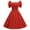 c62-red cocktail dresses for women, variant on Women's Classic Tea Dress Short Sleeve Swing Cocktail Party Dresses 1950s Retro Vintage Polka Dot 1950s Rockabilly Prom Midi Dress of The Day