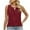 Wine, variant on Uaswgudfs Women's Casual Eyelet Tank Top - Breathable Summer Sleeveless Shirt with Flowy Fit for Beach Vacation 2025
