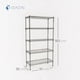 thumbnail image 5 of Estante Organizador para Almacenamiento de Acero Resistente - Anaquel Rack 5 Niveles Ideal para Baño Cocina Ropa Lavanderia 183 cm (Negro), 5 of 5