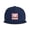 Blue, variant on Snapback Hat Christmas Santa Claus Flat Brim Adjustable Baseball Cap for Men Women Trucker Hat Gray