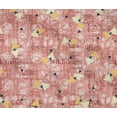thumbnail image 4 of oneOone Coton Flex Froly Tissu Triangle & Texture Robe Tissu Tissu Imprimé Tissu par la Cour 40 Pouces de Large, 4 of 4