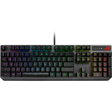 Asus ROG 90MP00M1-B0UA04 Strix Flare PNK LTD Gaming Keyboard - Pink, Gray