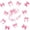 Pink White C, variant on Catabedysis Personalized Bow Gifts 7-Piece King Bedding,Initial Alphabet G Pattern King Bed in a Bag,Pink Reversible For Girls