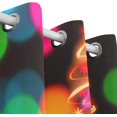 thumbnail image 3 of Coolnut Christmas Lights Bulbs Thermal Insulated Blackout Grommet Printed Window Curtain - 84x55 in - 100% Polyester 2 Panels, Stitchingstyles, 3 of 6