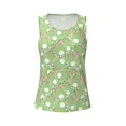 thumbnail image 6 of Sigee Cute Frog2 for Women's Workout Tank Top,Running Tank Tops,Sleeveless Gym Clothes, 6 of 8